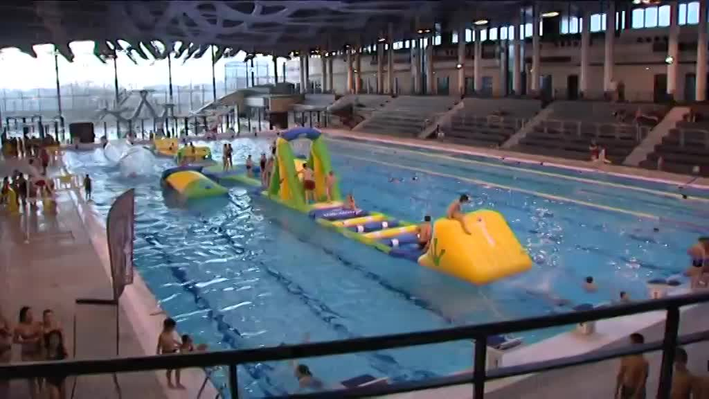 Wibit à la piscine de Limoges - CDLD